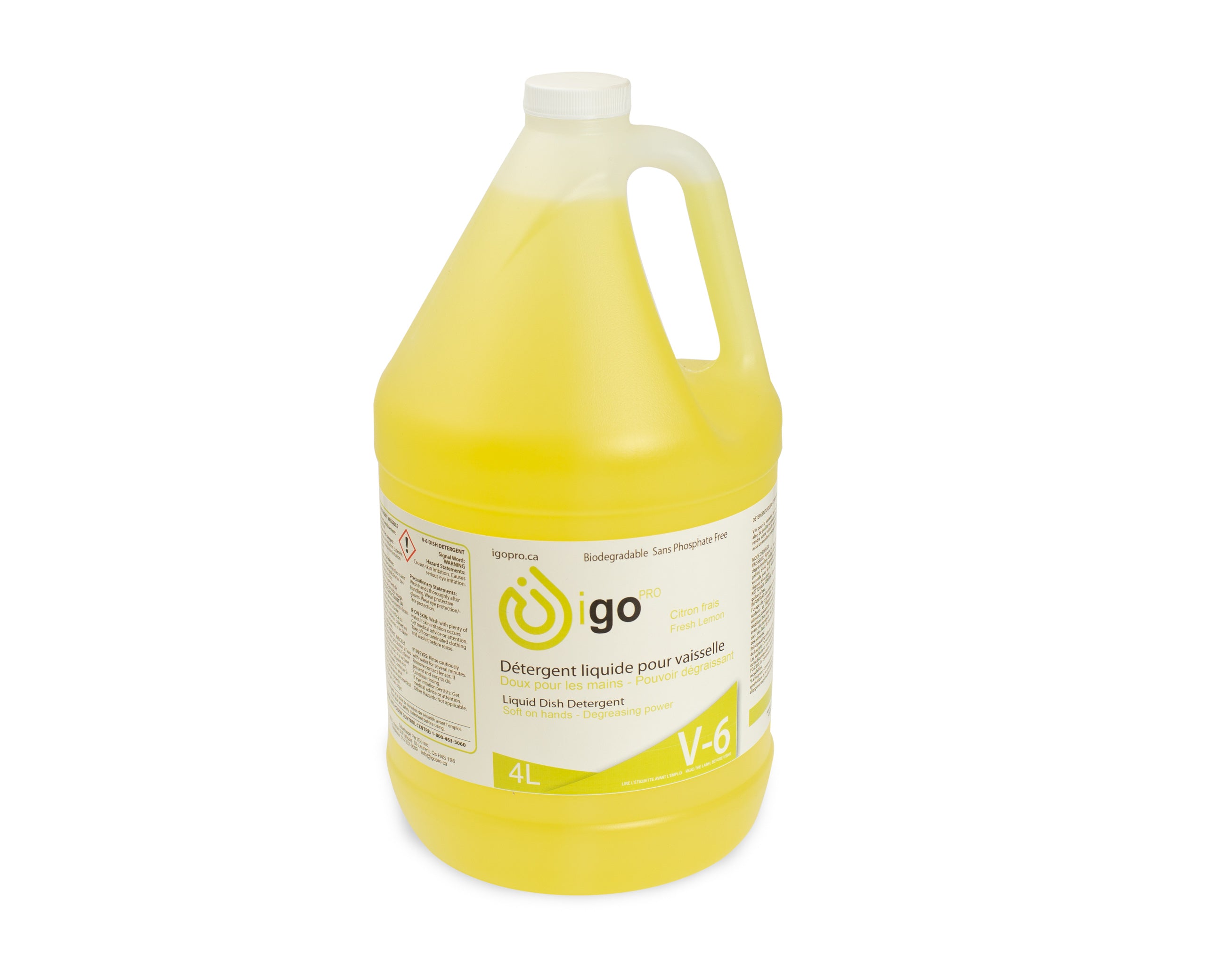 Détergent liquide pour vaisselle IGO PRO V-6 4L